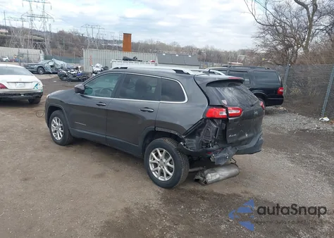 2015 Jeep Cherokee Latitude из США, поврежденный, VIN 1C4PJMCB9FW640875